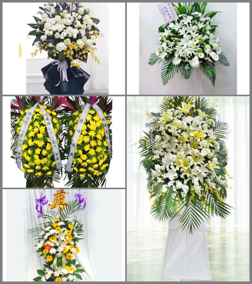 贵州贵阳花溪区石板镇石板二村白事花篮预定